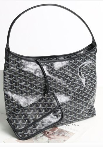 Goyard 2022 Goyardine Boheme Hobo w/ Pouch - Grey Hobos, Handbags -  GOY34598