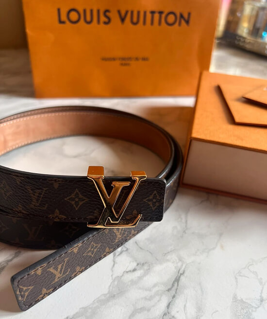 HOW TO SPOT A FAKE LOUIS VUITTON BELT