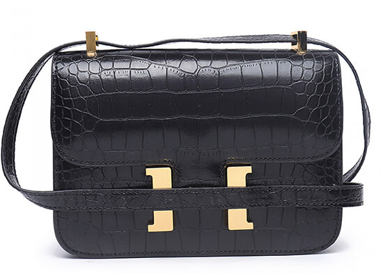 Black Croco Hermes Constance