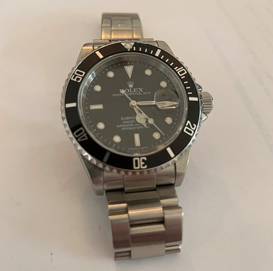 rolex submariner black