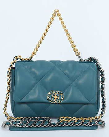 Replica Chanel 19 Large Flap Bag AS1161 Lambskin Cobalt Blue