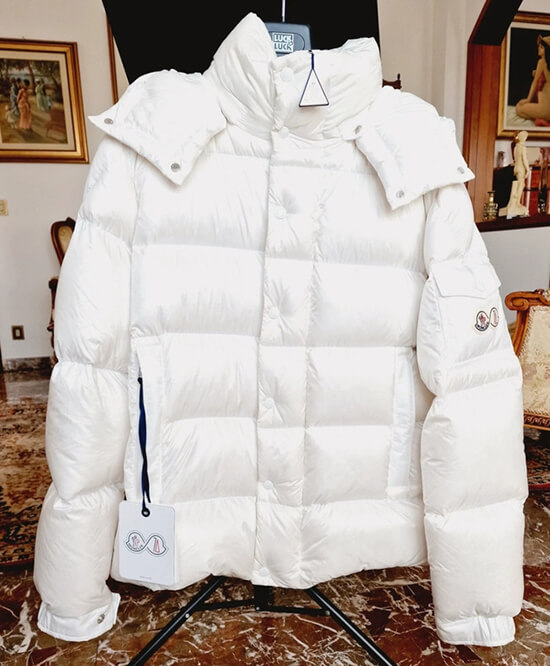 white replica moncler jacket
