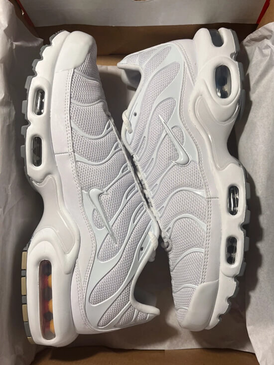 Classic white Nike tn sneakers 