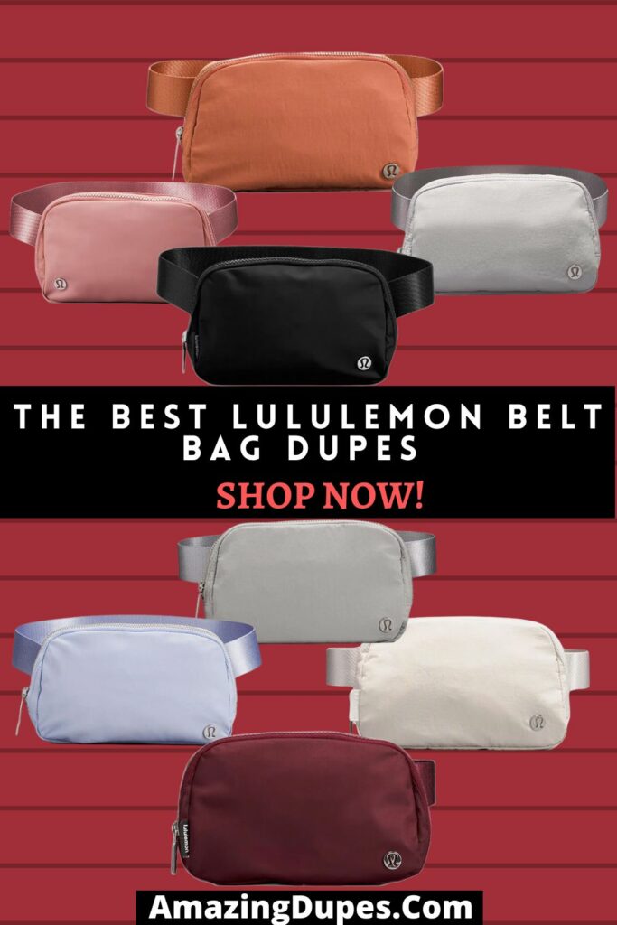 The Best Lululemon Belt Bag Dupes and Alternative Lululemon Bum Bag