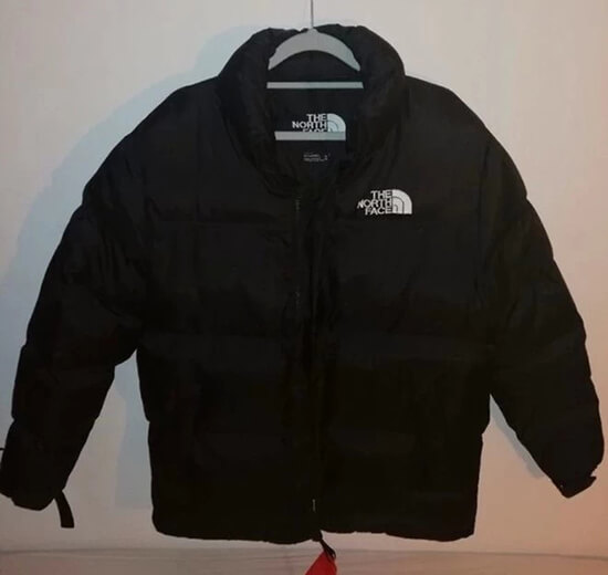 Fake north deals face coat