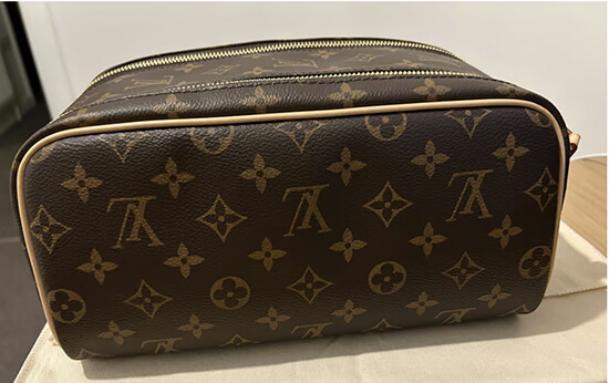 Louis Vuitton Dopp Kit Toilet Pouch Dupe