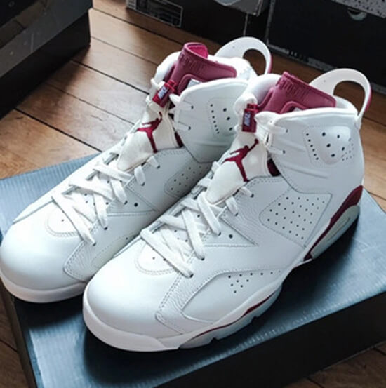 An affordable yet stylish pair of cheap Jordan 6 replicas showcasing their iconic design