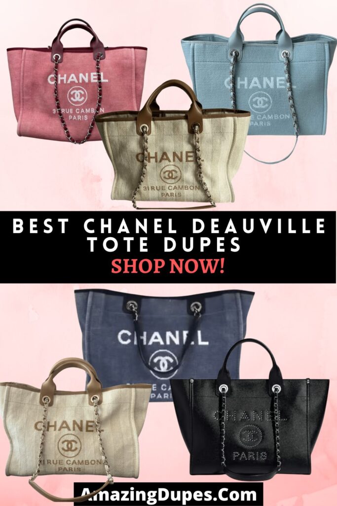 Chanel Deauville Tote Dupe on DHgate - Quality Meets Savings!