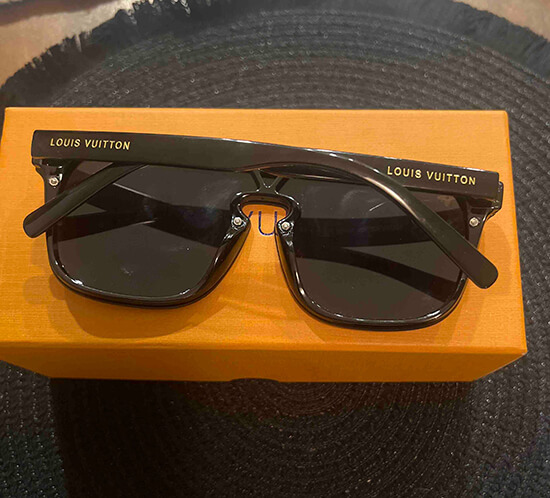Affordable designer sunglasses dupe with stylish frames