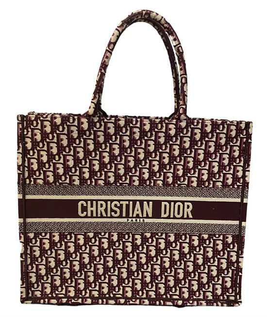 Christian Dior Book Tote Dupe