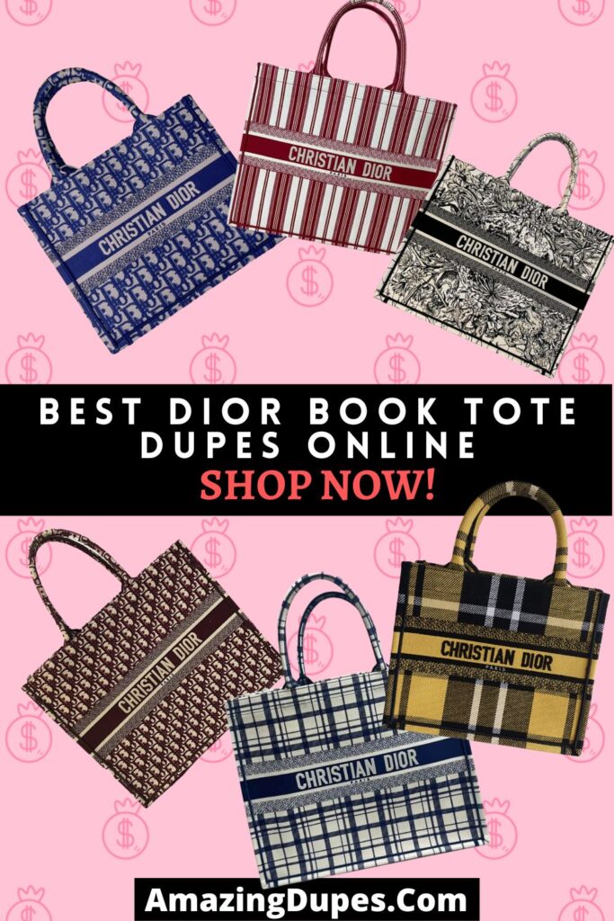 AMAZING Christian Dior Book Tote Dupe! You'll Love These Dupes