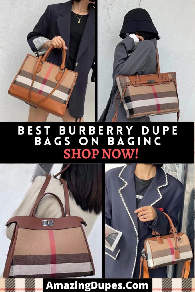 The Best Burberry Dupe Bags On Baginc