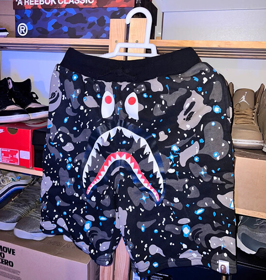 BAPE shorts the perfect shorts for hypebeasts