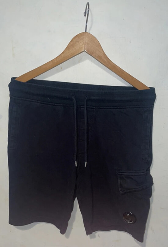 dark blue CP Company shorts for cheap