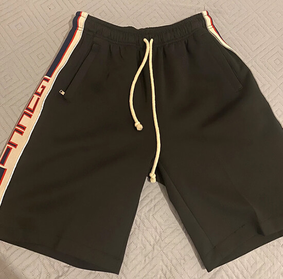 Gucci shorts from DHgate