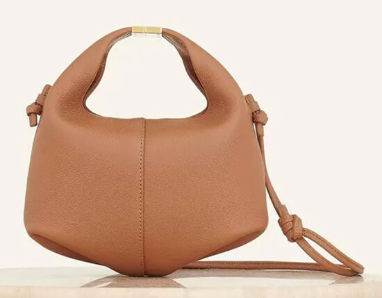 Brown designer bag