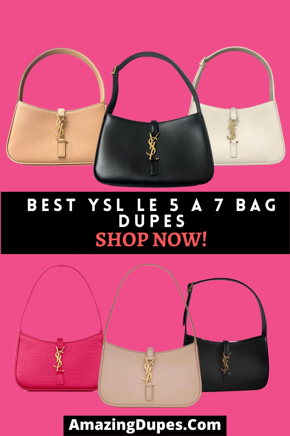 Affordable YSL 5 A 7 Bag Dupes Get Luxury for Less