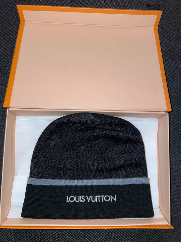 LV Beanie Replica in Classic Monogram Pattern